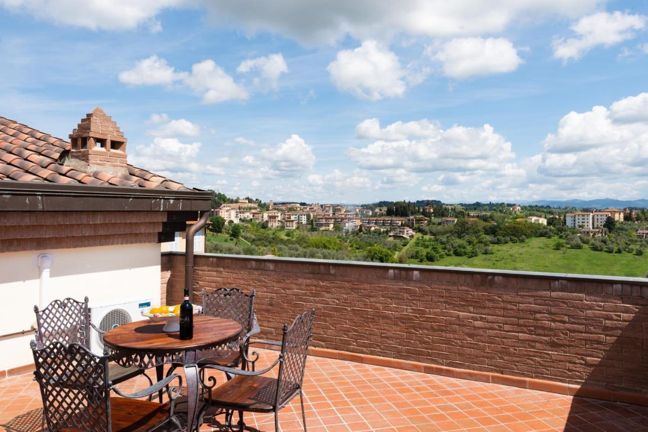Luglie 360° Panoramic Terrace Leilighet Siena Eksteriør bilde