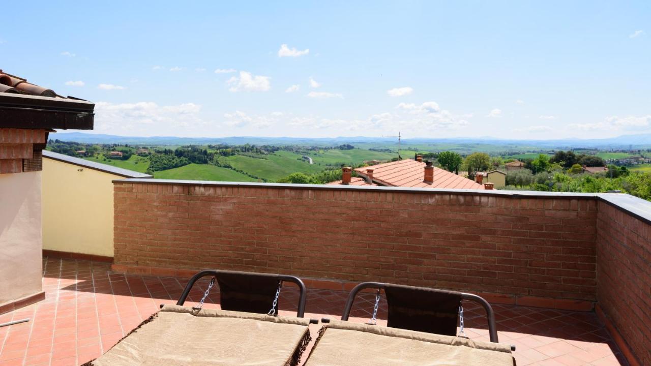 Luglie 360° Panoramic Terrace Leilighet Siena Eksteriør bilde